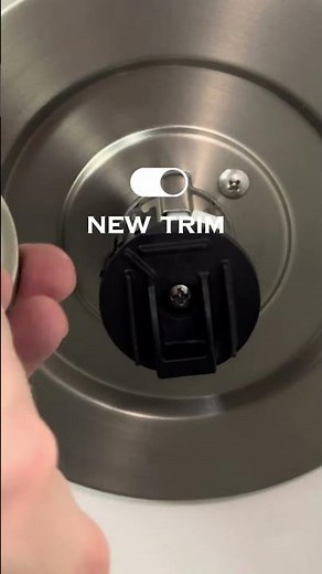 💪 New Video Drop! How to Replace a Shower Trim Handle with ✨ Moen Beric Faucet #shorts