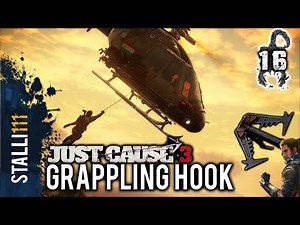► Just Cause 3 | The Grappling Hook- All details, New features and Grapple hook Stunts