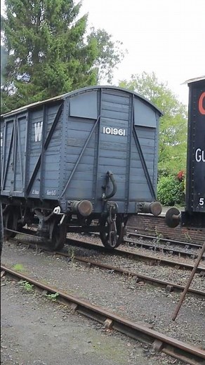 Shunting the wagons - British Steam Railways