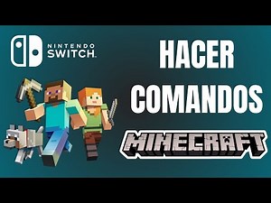 🧱 Cómo hacer comandos en Minecraft Nintendo Switch (Tutorial paso a paso)