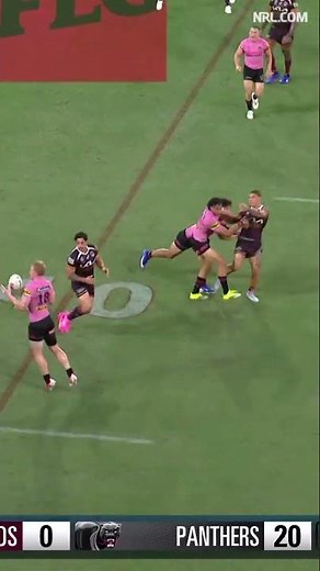 Tom Jenkins Tries in Brisbane Broncos vs Penrith Panthers