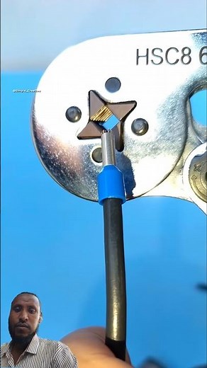 Tricks for installing wire ferrules #shorts #diy #electrician #tricks #tips #skills #howto #ideas