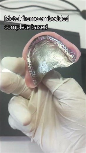 Metal frame embedded complete based