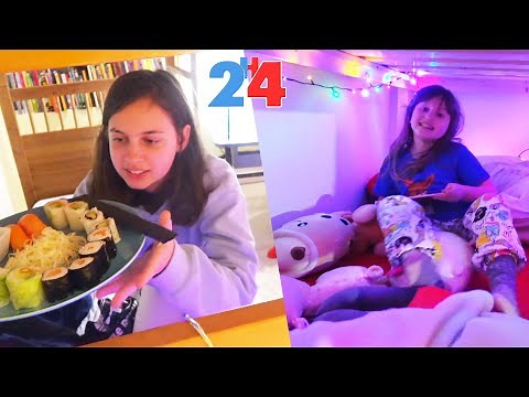 VIVRE 24H DANS NOTRE CABANE EN COUVERTURES