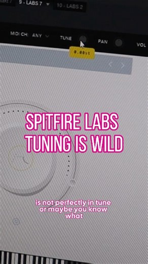 Spitfire LABS wyd with tuning babes? 🩷