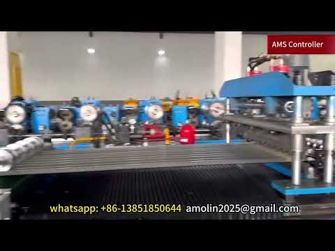 High speed panel forming machine with AMS controller #ams #amscontroller #amscontrols #amssystem