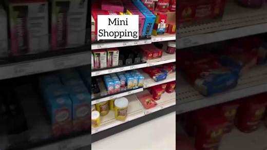 Mini Shopping #viral #minis #miniature #minibrands #minisuperstore #miniaturas #mini #tiktok #target