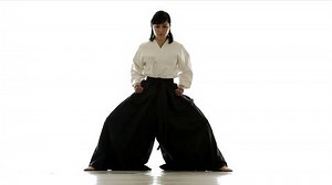 Beautiful Woman Performs Kung Fu 2 Stock Footage Video (100% Royalty-free) 8241763 | Shutterstock