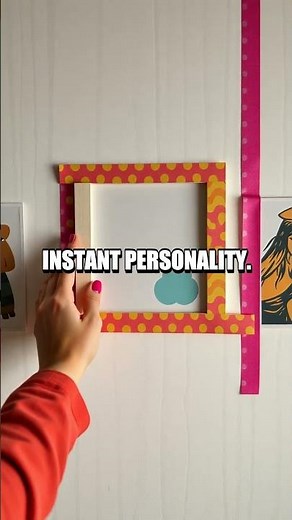 Fresh and Fast DIY Wall Art Grid with Washi Tape Frames
