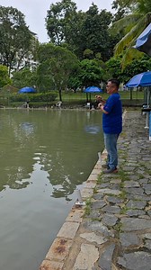 Another good size Sea Bass landed by Henry aka "The Muscle Man" at Premium Pond (Catch & Release)! It was such an effortless "task" with a de-barbed hook! | D'Best Fishing