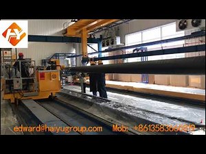 FRP pole production machine