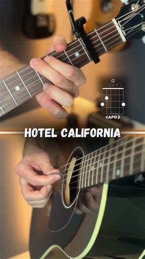 hotel california (eagles) guitar tutorial #guitarlesson