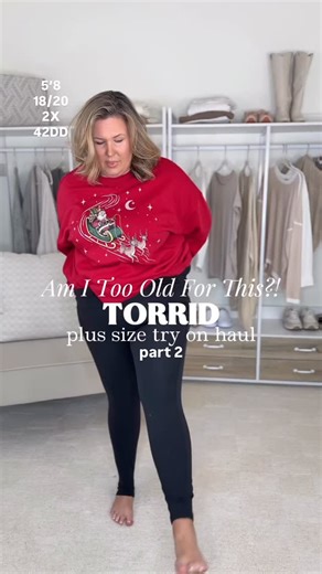 Ashley Dorough | ✨6X-Medium ✨ AM I TOO OLD FOR THIS?! TORRID PART 2! This one made me really excited to get dressed again. So many solid winter pieces that... | Instagram