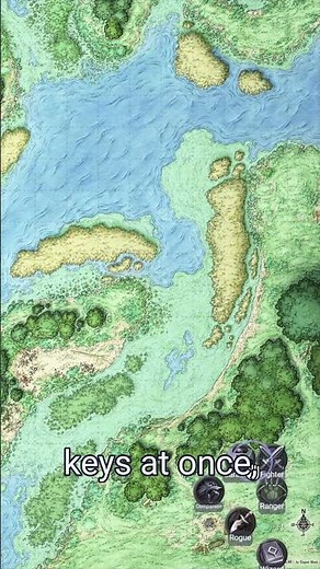 Tips & Tricks 107 - Arrow Key Movement #vtt #ttrpg #owlbearrodeo