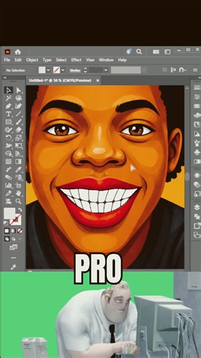 Adobe Illustrator 2026 Tips - How to Create Tooth Like a Pro #shorts