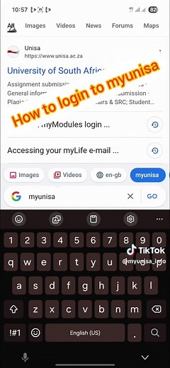 Cómo iniciar sesión en mi UNISA