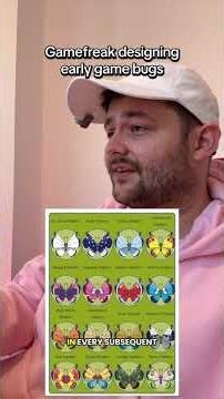 Gamefreak designing the early game bugs #pokemon
