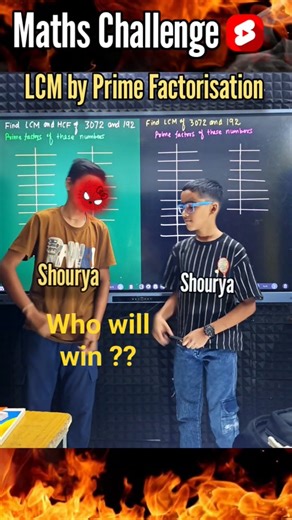 Class 10 Maths LCM HCF| Chapter 1 Fundamental theorem of Arithmetic #shorts #ytshorts #fun #maths