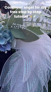 78K views · 1.1K reactions | This DIY Angel Wing Wreath is my most popular YouTube tutorial 諾 If you’d love to make your own, Comment angel below and I’ll send you my FREE step-by-step tutorial. Don’t forget to share this with others who would love to create one too! #holliehobbies | Hollie Hobbies | Facebook