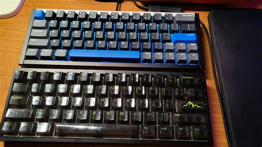 IQUNIX EZ63 磁玉版本 VS WOOTING 60HE 满改版本（磁玉手润）打字音声音对比