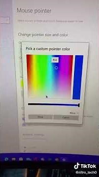 CHANGE CURSOR COLOR!