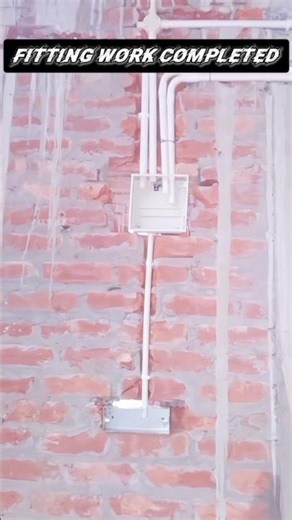 FITTING WORK COMPLETED #ytshorts #electrician #trending