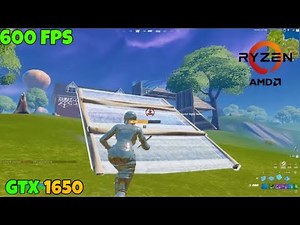 RYZEN 5 5600G · GTX1650 · Fortnite | PERFORMANCE MODE | 1080 Competitive | BENCHMARK (FPS TEST)