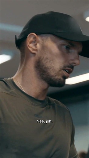 Wesley gaat meteen vol gas 💪😂 #nogeenkeerfit #wesleysneijder #npostartnext