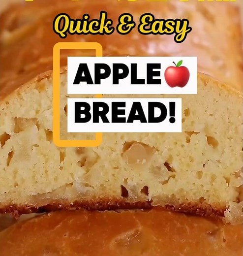Homemade Apple Bread Made Simple!