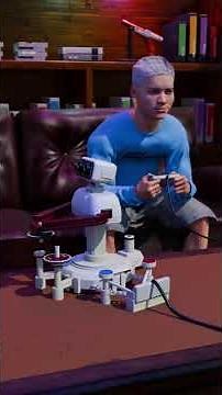 This Robot Controlled a Second Controller #RetroGaming #GamingFacts