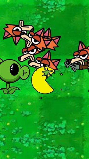 Crazy Dave Summons Pac-Man to Fight Zootopia Zombie!