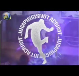 Patrick Jumpen en el Concurso de Salto en Hollywood