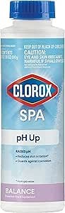 CLOROX Pool&Spa 10018CSP Spa PH Up Pool Balancer, 18 oz.