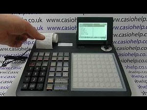 E049 CHECK memory full Casio SE-C3500 Cash Register Error Message