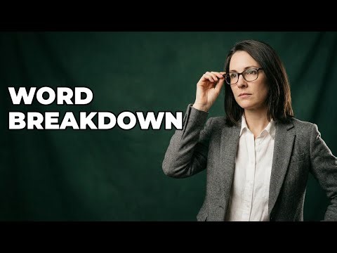 What Are The Key Parts Of A Complex Word?