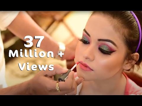 Bridal makeover by Jitu Barman