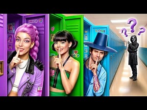 We Built 3 SECRET K-Pop Demon Hunters Rooms! One Color Challenge IRL | Troom React!