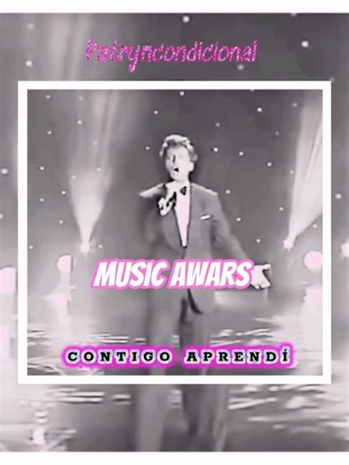 I Learned With You#musicawards @OficialLuisMiguel