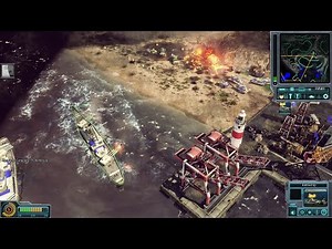 C&C Red Alert 3: Generals Evolution Mod BETA 0.21 - Crisis On The Coast Mission Remastered!