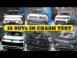 Crash Test Compilation | 15 New SUV 2025