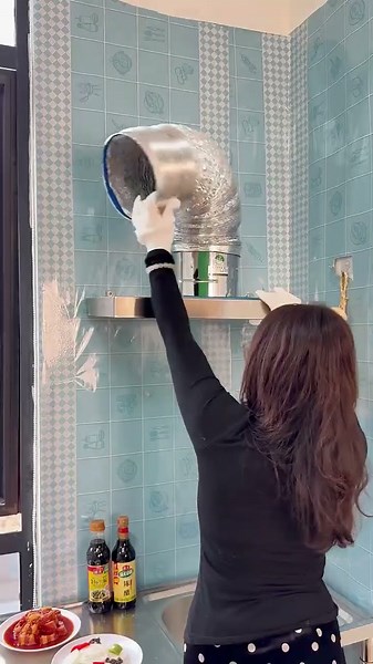 High Power Kitchen Exhaust Fan | Quiet, Easy Install & Easy Clean