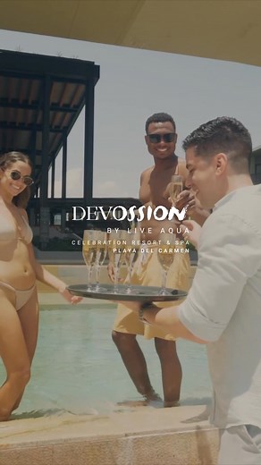 Celebrate every moment at Devossion, Playa del Carmen’s new adults-only, all-inclusive resort. | Devossion by Live Aqua Playa del Carmen