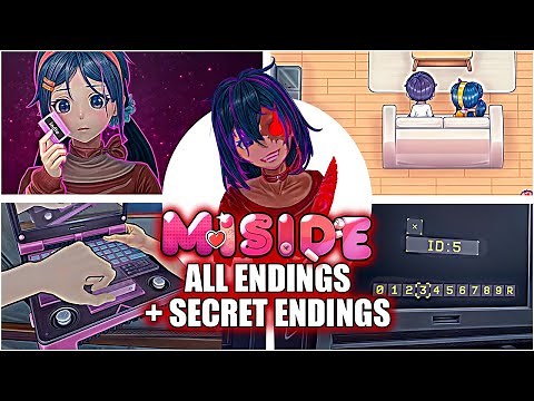 MiSide - All Endings + Secret Endings (Showcase)