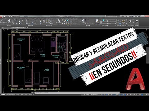 AutoCAD: Buscar y sustituir textos automáticamente en cuestión de segundos y ahorra tiempo.
