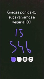 gracias por los 45 subscriptor