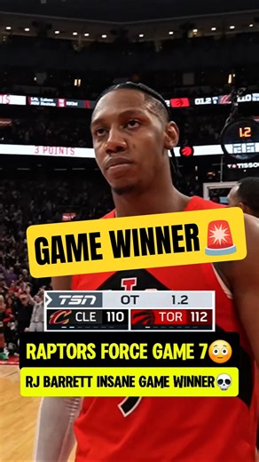 RJ GAME WINNER forces GAME 7🚨