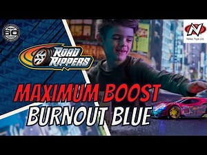 Toy Cars and Trucks Races | Road Rippers: Maximum Boost - Burnout Blue | Jet Powered Vehicle