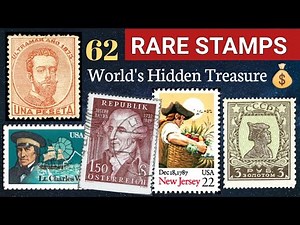 Most Valuable Stamps - Spectacular Collection | 62 Hidden Treasures