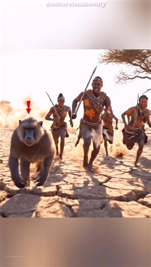 How Africans Use Baboons to Find Water! #shorts