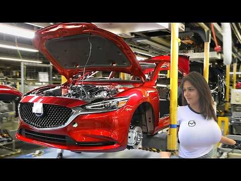 Making of MAZDA [Japan]🚙: Factory – How it's built? ➕Development of Mazda {Production & Assembly}